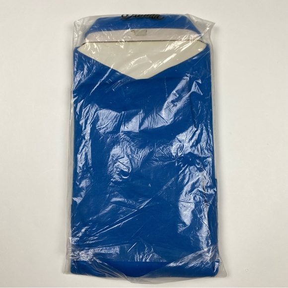 Vintage Florida Permastay Lisle Cotton Shirt Men’s Medium 15-15.5 Blue - Picture 4 of 7